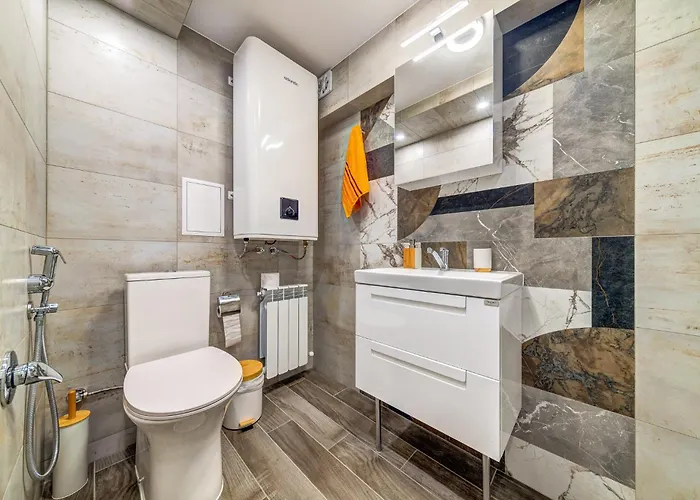 아파트 Rhodope Escape - Modern 1br With Balcony & Free Parking